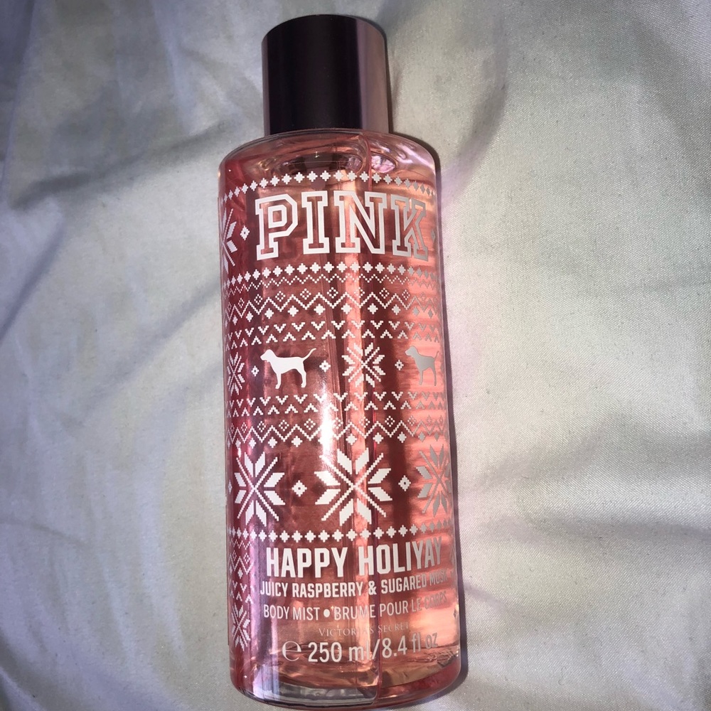 Pink happy holiyay body mist